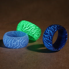 Glow-in-the-Dark Crackle Ring