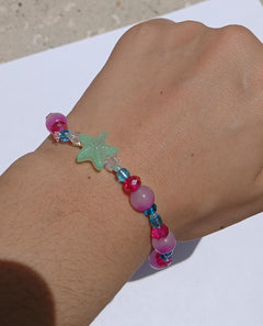 Pink/Blue Summer Bracelet