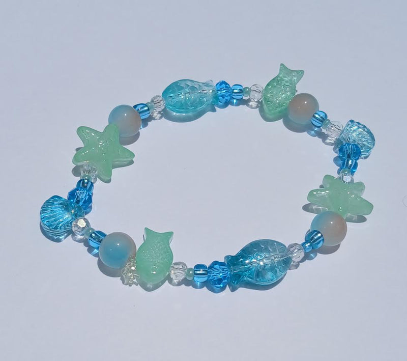 Glass Beaded Summer Bracelet