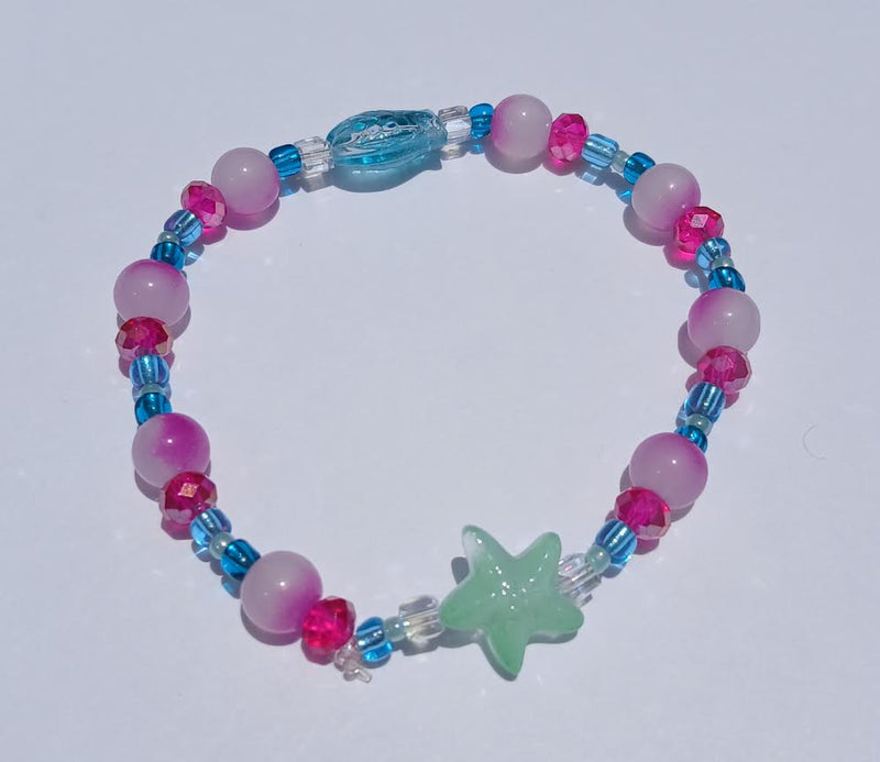 Pink/Blue Summer Bracelet