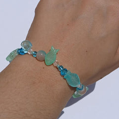 Glass Beaded Summer Bracelet