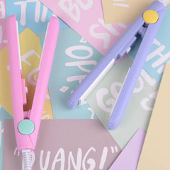 Mini Hair Straightener and Curler
