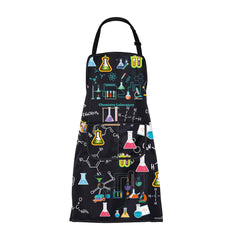 CMNIM Chemistry Laboratory Apron Chemistry Gifts for Teacher Students Chemistry Lab Apron with Pockets Chemistry Lover Gifts (chemistry lab)