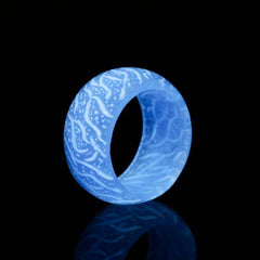 Glow-in-the-Dark Crackle Ring