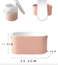 LED Travel Makeup Organizer