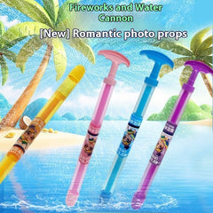 Pull-Out Fireworks Water Gun Toy for Kids