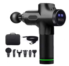 Rechargeable Muscle Massage Gun with 20 Speeds