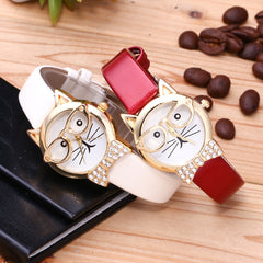 Cat Face Kids Watch