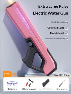 Electric Pulse Burst Water Squirt Gun