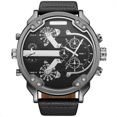 Men's Luxury Double Time Zone Sports Watch