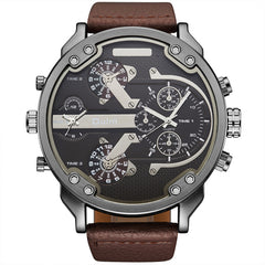 Men's Luxury Double Time Zone Sports Watch