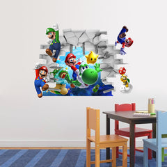 Mario Wall Stickers and Decorative Art Prints
