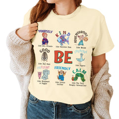 Teacher Tshirt - Back to School T-Shirt - Teacher Shirt - First Day of School Shirts Teacher - 100th Day of School Shirts - Teacher Appreciation Gifts - Gifts for Teachers Day (Ivory 3XL)