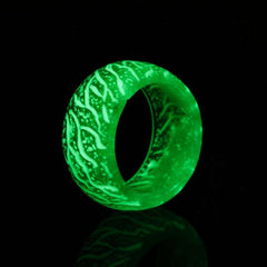 Glow-in-the-Dark Crackle Ring