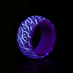 Glow-in-the-Dark Crackle Ring