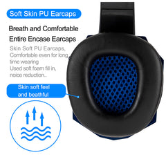 Wired  Gaming Headphones with Light Up Feature