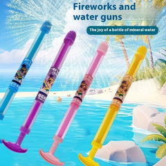 Pull-Out Fireworks Water Gun Toy for Kids