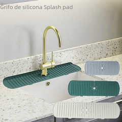 Silicone Sink Draining Mat for Kitchen Faucet Protection
