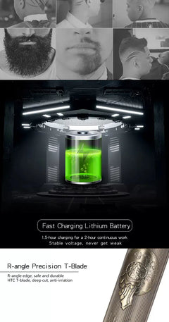 USB Rechargeable Electric Hair Trimmer