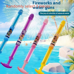 Pull-Out Fireworks Water Gun Toy for Kids