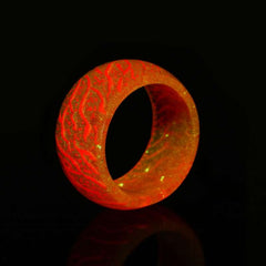 Glow-in-the-Dark Crackle Ring