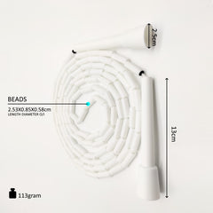 Adjustable Hard Bead Skipping Rope