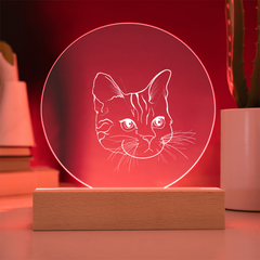 Cute Cat Night Light