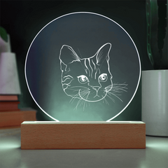 Cute Cat Night Light