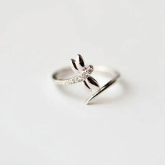 Dragonfly Ring Sweet Diamond Ring
