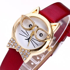 Cat Face Kids Watch