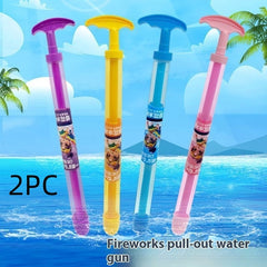 Pull-Out Fireworks Water Gun Toy for Kids