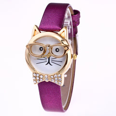 Cat Face Kids Watch